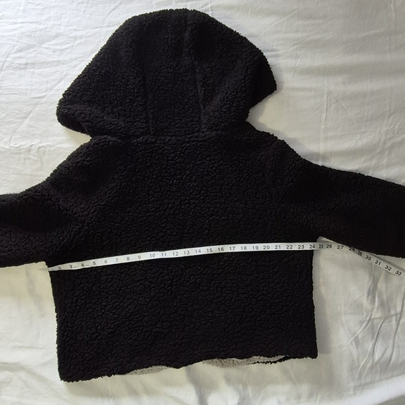 Zaful Cream Sherpa Jacket - Picture 5 of 7